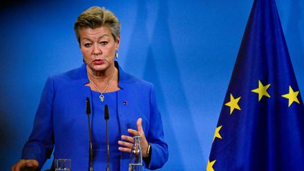 EU-Innenkommissarin Ylva Johansson am 14. Januar 2022.