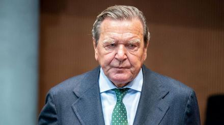 Der ehemaliger Bundeskanzler Gerhard Schröder (SPD).