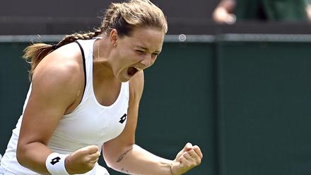 Jule Niemeier bezwang am Mittwoch die an Nummer zwei gesetzte Anett Kontaveit aus Estland in nur 58 Minuten