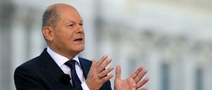 Bundeskanzler Olaf Scholz (SPD)