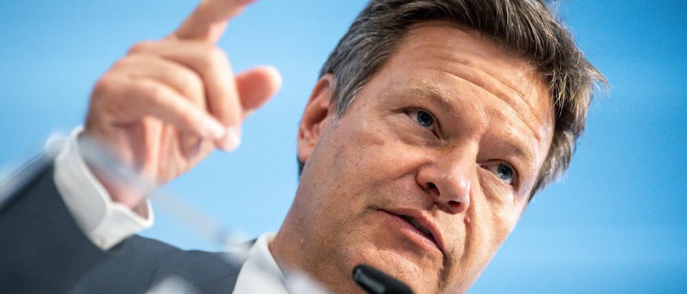 Bundeswirtschaftsminister Robert Habeck (Bündnis 90/Die Grünen)