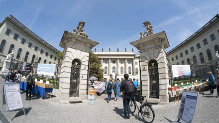 Die Humboldt-Universität.