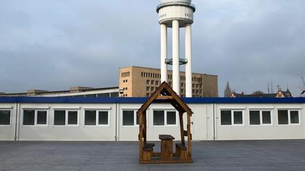 Wieder bezugsbereit. Die Tempohomes auf dem Tempelhofer Flughafen. 