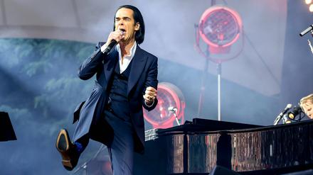 Nick Cave am Mittwochabend in der Waldbühne.