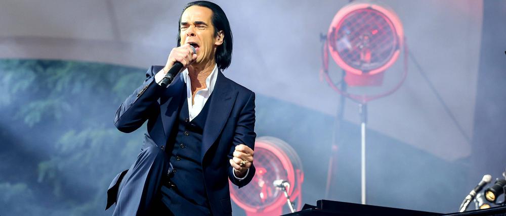 Nick Cave am Mittwochabend in der Waldbühne.