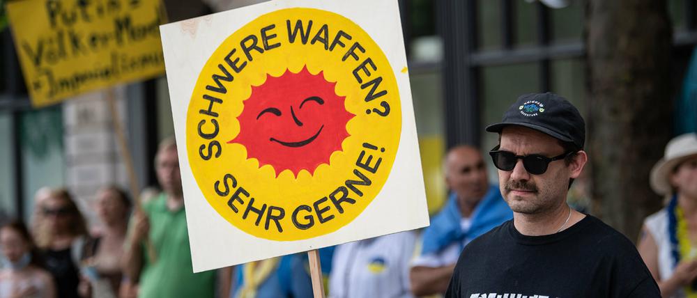 Frieden schaffen, auch mit schweren Waffen.