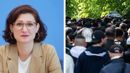 Ferda Ataman wird auch von Migrantenverbänden vorgeworfen, Islamismus und Probleme durch Clans zu ignorieren.
