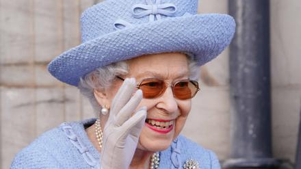 Königin Elizabeth II in Edinburgh