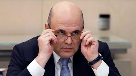 Michail Mischustin, Ministerpräsident von Russland, drängt auf ein Ermächtigungsgesetz für die Kriegswirtschaft. 