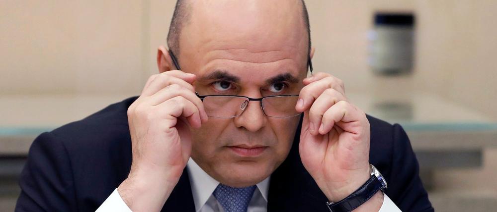 Michail Mischustin, Ministerpräsident von Russland, drängt auf ein Ermächtigungsgesetz für die Kriegswirtschaft. 
