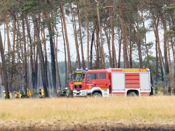 Erst jüngst hatte es bei Kosilenzien, ebenfalls an der sächsischen-brandenburigschen Grenze, einen großen Waldbrand gegeben.