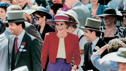 Prinzessin der Herzen. Lady Diana genoss die Aufmerksamkeit. 