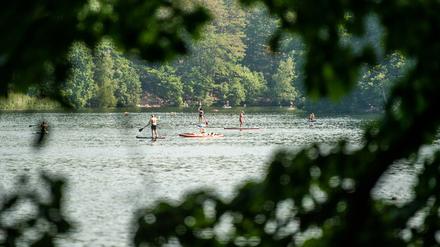 Der Schlachtensee im Berliner Südwesten.