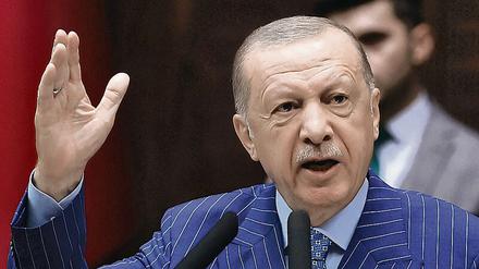 Ansager. Was Staatspräsident Erdogan sagt, das wird gedruckt. 