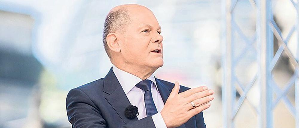Kein Quotenhit. Das Sommerinterview mit Bundeskanzler Olaf Scholz in der ARD sahen 1,26 Millionen Zuschauerinnen und Zuschauer.