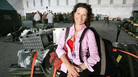 Immer auf dem Sprung: Antonia Rados für RTL.