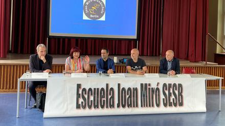 Am Donnerstag wurde in der Joan-Miró-Grundschule in Charlottenburg die Bilanz nach einem Jahr Berliner Schulportal vorgestellt.