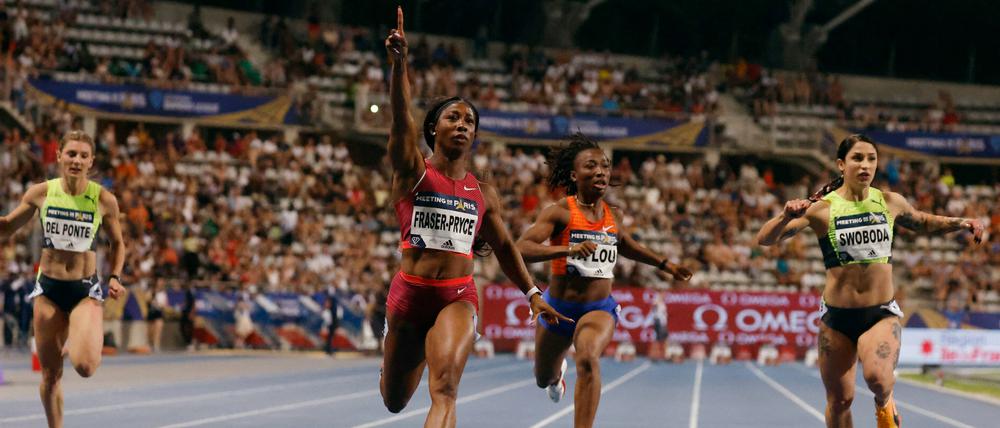 Shelly-Ann Fraser-Pryce hat alles gewonnen - nur keine Weltrekorde aufgestellt.