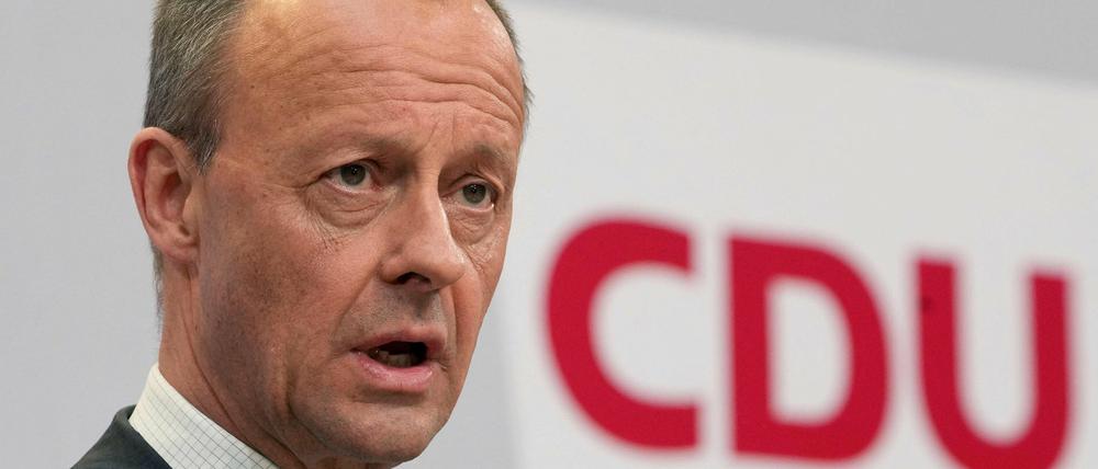 Friedrich Merz, Parteivorsitzender der CDU