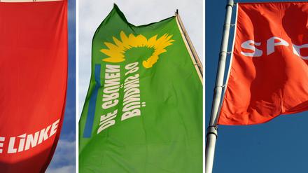 Berlins Parteien weisen bei ihrer Mitgliederzahl ganz unterschiedliche Trends auf.