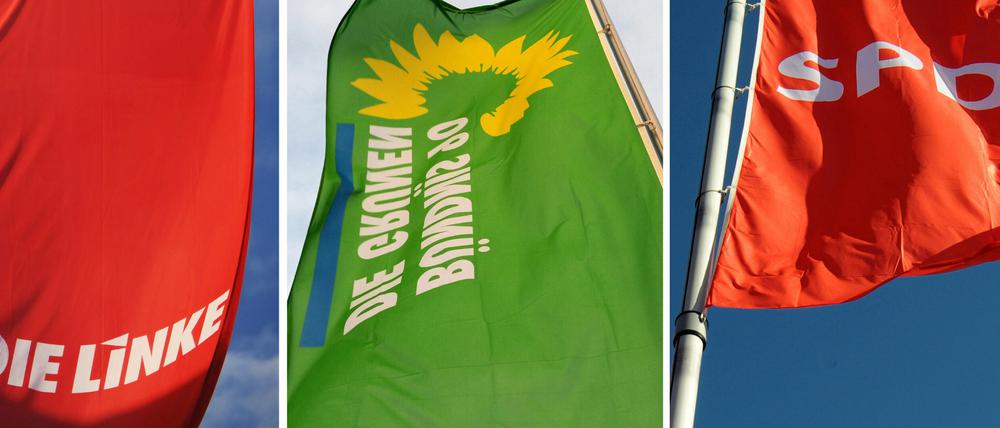 Berlins Parteien weisen bei ihrer Mitgliederzahl ganz unterschiedliche Trends auf.