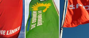 Berlins Parteien weisen bei ihrer Mitgliederzahl ganz unterschiedliche Trends auf.