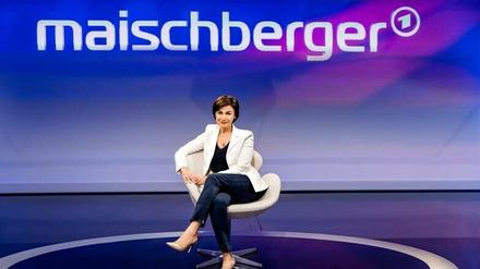 An Corona erkrankt: ARD-Talkmasterin Sandra Maischberger. 