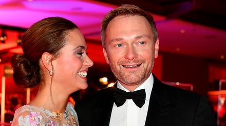 Christian Lindner mit seiner Freundin Franca Lehfeldt bei einer Veranstaltung im Jahr 2018.