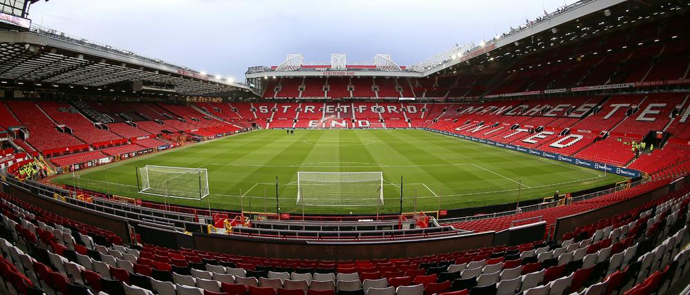 Das Eröffnungsspiel der Fußball-EM der Frauen 2022 findet im Stadion „Old Trafford“ in Manchester statt (Bild vom 05.07.2022).