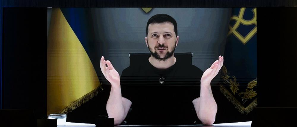 Der ukrainische Präsident Wolodymyr Selenskyj.