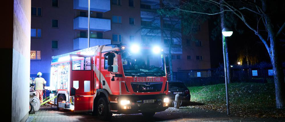 Heerstraße Nord. Immer wieder ist die Feuerwehr im Einsatz. 