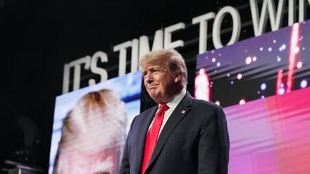 Donald Trump bei einem Event in Memphis im Juni 2022