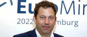 Lars Klingbeil am 1. Juli beim Wirtschaftsgipfel EuroMinds in Hamburg.