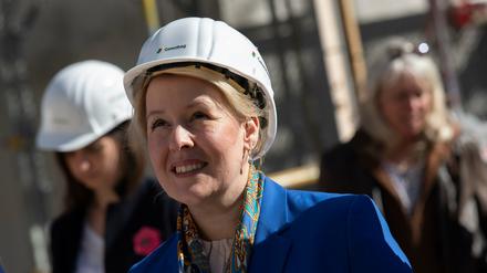 Hat sich dem Neubau verschrieben: Berlins Regierende Bürgermeisterin Franziska Giffey (SPD).
