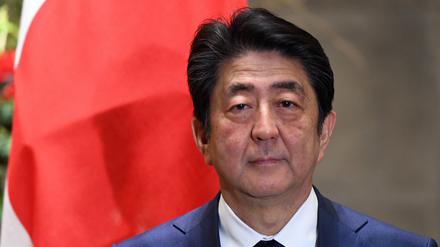 Japans früherer Regierungschef Shinzo Abe.