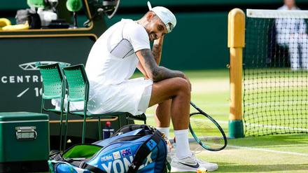 Nick Kyrgios hat nicht nur Tennis im Kopf.