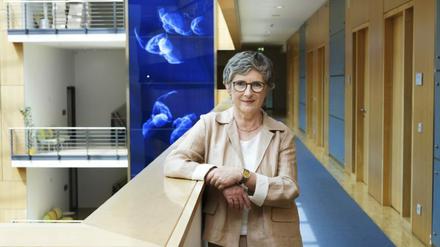 Die Grünenpolitikerin Britta Haßelmann im Bundestag.