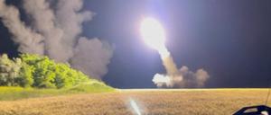 Das Himars-System an einem unbekannten Ort in der Ukraine.