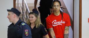 Brittney Griner vor Gericht in Chimki.