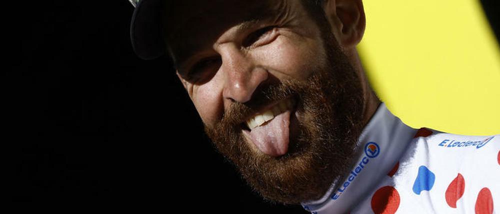 Simon Geschke hat sich mit dem Bergtrikot für seinen Offensivgeist belohnt.