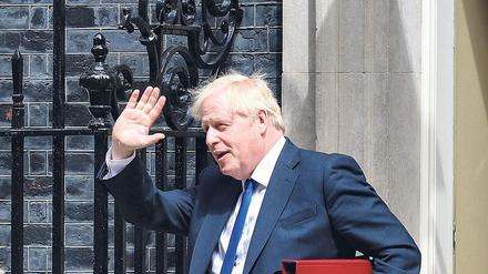 Weiter, immer weiter. Der britische Regierungschef sieht keinen Grund zum Rücktritt.