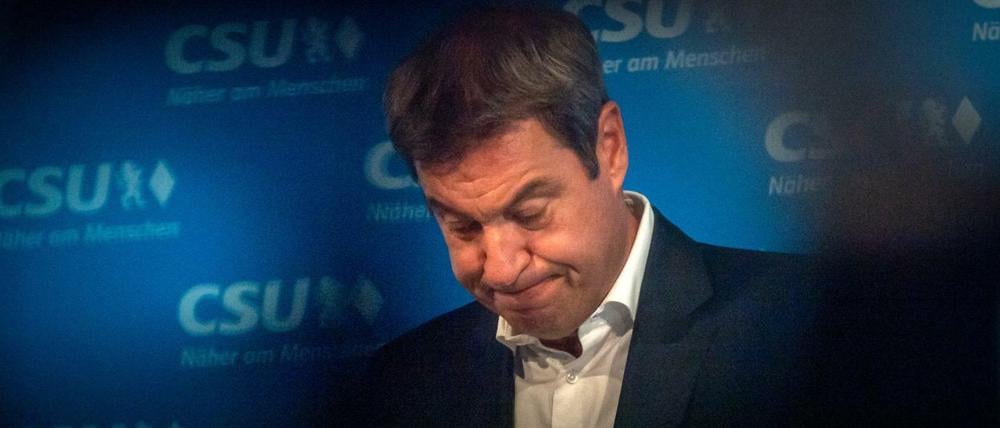 Markus Söder, CSU-Parteivorsitzender und Ministerpräsident von Bayern
