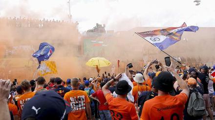 303.000 Fans kamen zum Rennwochenende nach Spielberg im Bundesland Steiermark. Nicht alle benahmen sich immer zivilisiert.