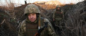 Soldaten der ukrainischen Streitkräfte (Symbolbild)