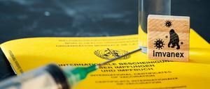 Berlin erhält ab Mittwoch zunächst 8000 Dosen des Impfstoffs Jynneos/Imvanex.