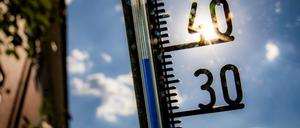 Die Belastung für die Bevölkerung durch hohe Temperaturen könnte hoch werden.