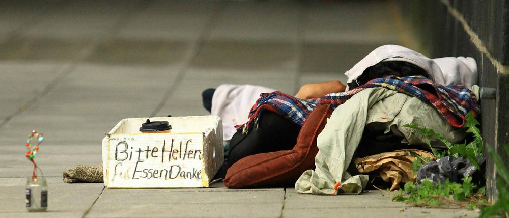 Die hohe Zahl an obdachlosen jungen Erwachsenen ist ein Hinweis auf ein versagendes Sozialsystem.