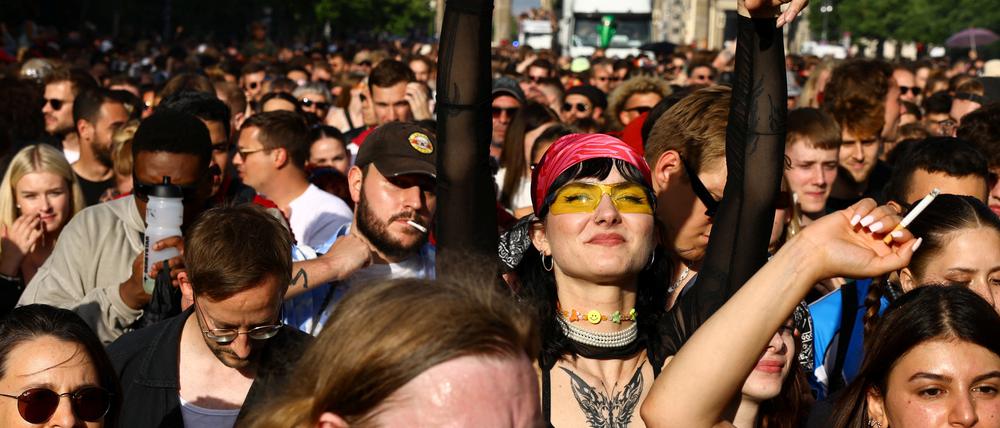 Demonstration "Rave the Planet" am Brandenburger Tor, 9.7.2022