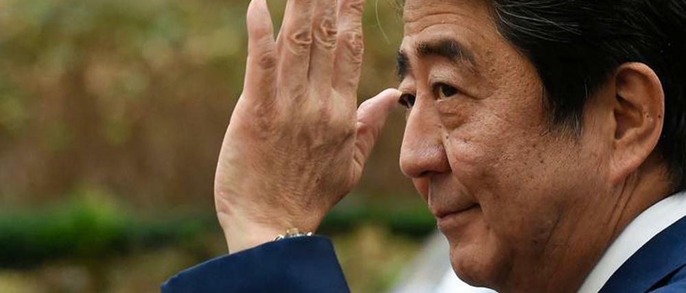 Shinzo Abe, ehemaliger Ministerpräsident von Japan, wurde am Freitag bei einem Attentat erschossen. (Archivbild)