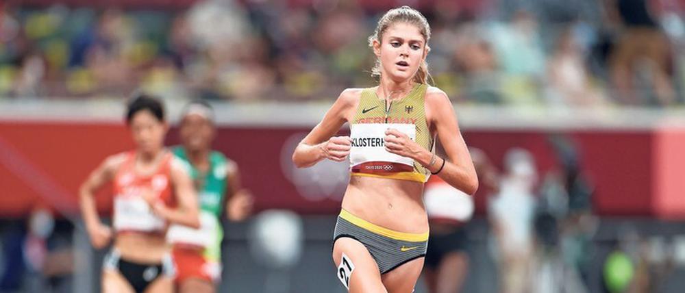 Fit genug für 5000 Meter? Konstanze Klosterhalfen wird es in Eugene schwer haben, wie 2019 in die Medaillenränge zu laufen. Eine Corona-Infektion warf die Läuferin zurück.